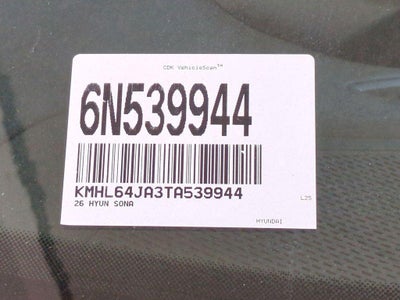 2026 Hyundai Sonata SEL Sport