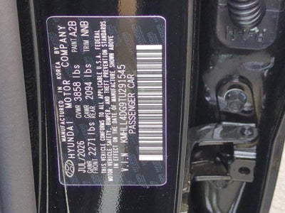 2026 Hyundai Elantra SE