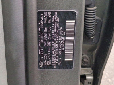 2026 Hyundai Elantra SEL Sport