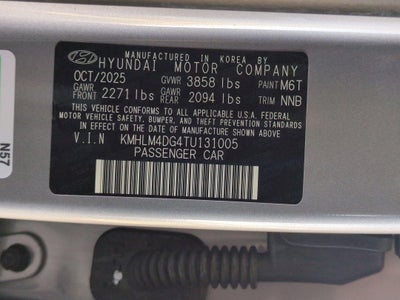 2026 Hyundai Elantra SEL Sport