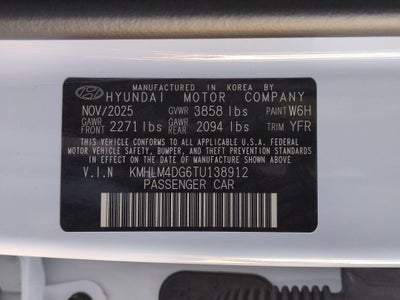 2026 Hyundai Elantra SEL Sport