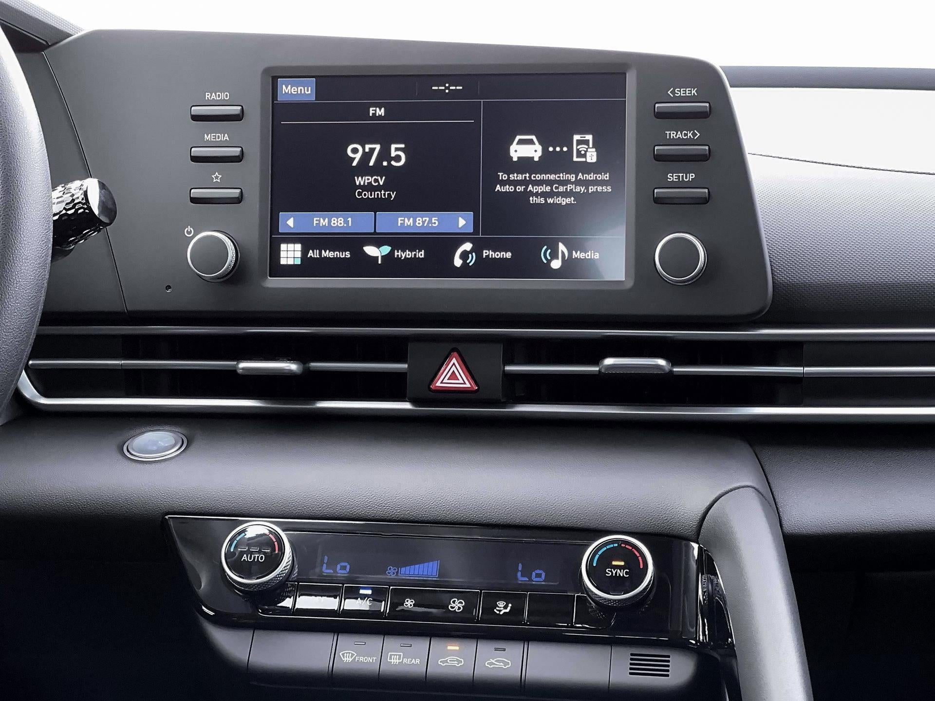 2026 Hyundai Elantra Hybrid Blue