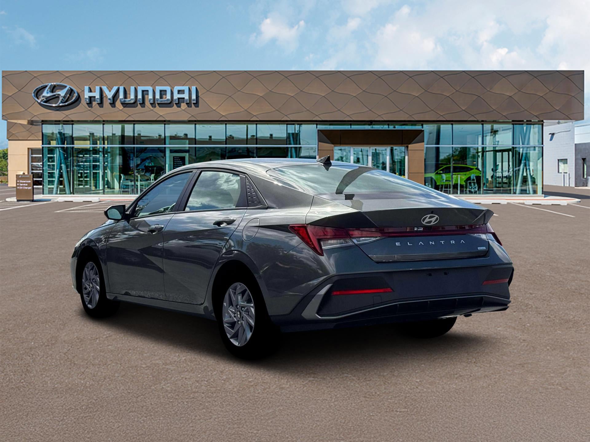2026 Hyundai Elantra Hybrid Blue