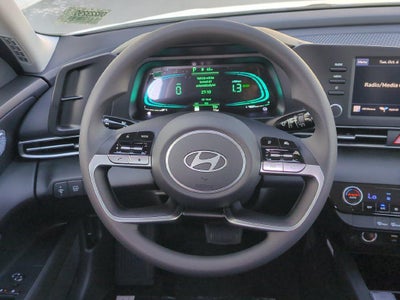 2026 Hyundai Elantra Hybrid Blue