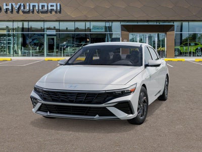 2026 Hyundai Elantra Hybrid Blue