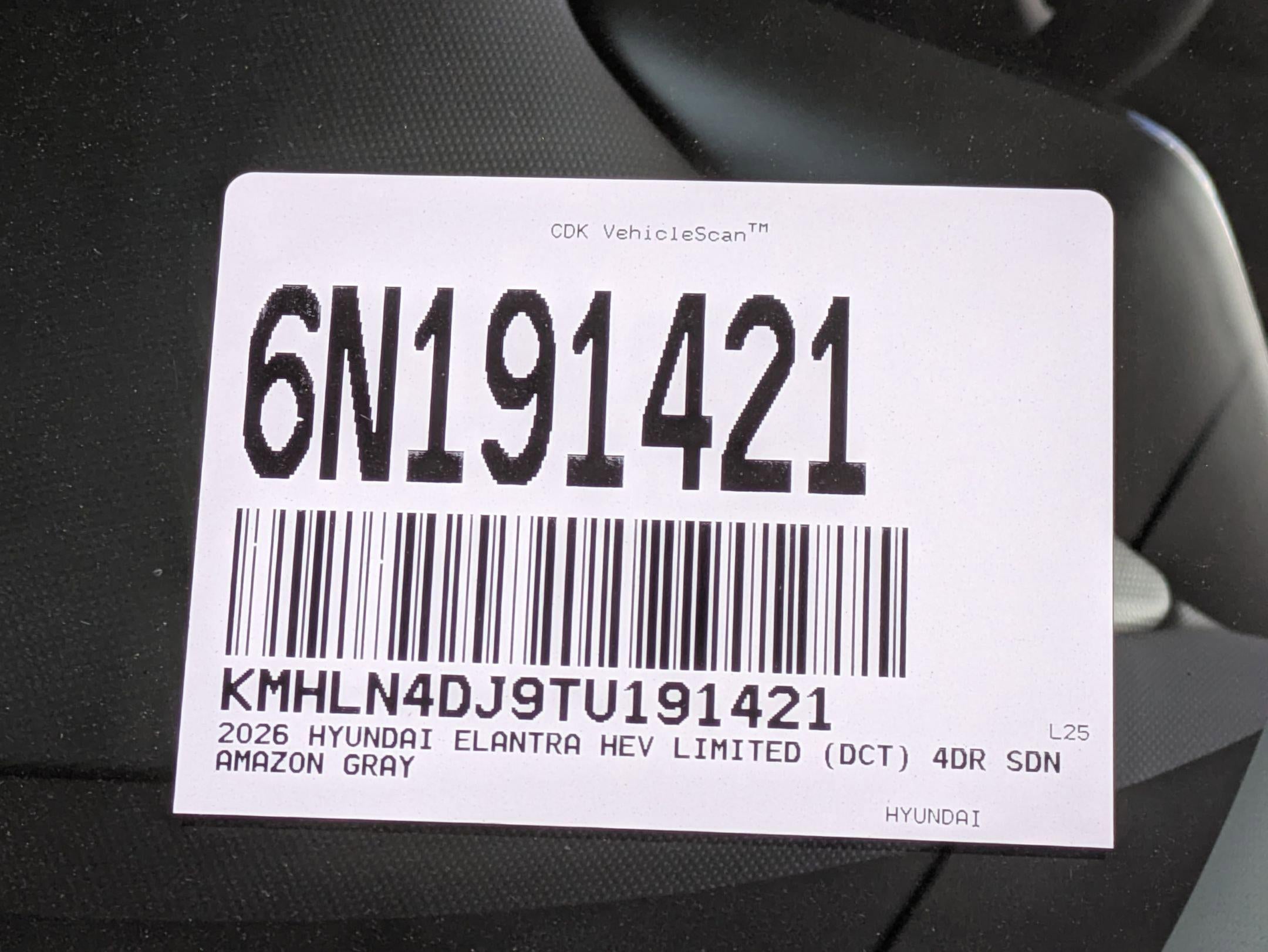 2026 Hyundai Elantra Hybrid Limited