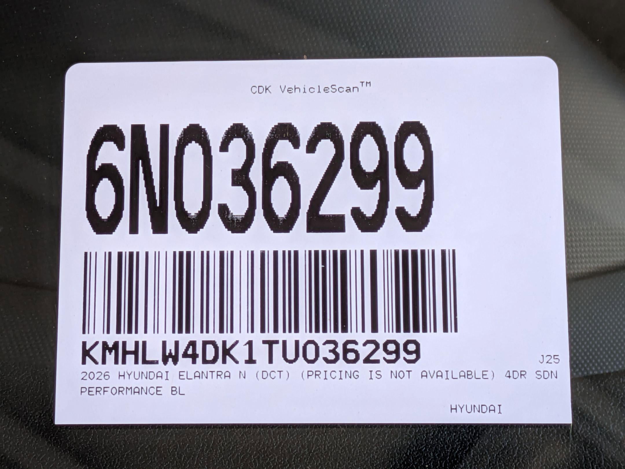 2026 Hyundai Elantra N Sedan