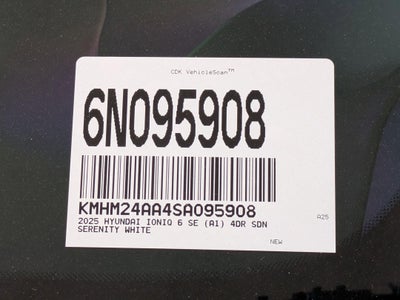 2025 Hyundai IONIQ 6 SE