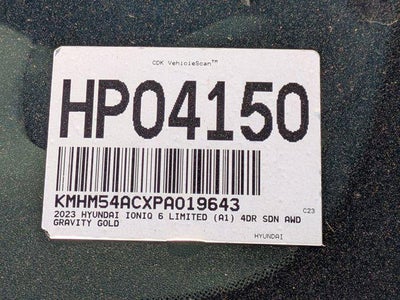2023 Hyundai IONIQ 6 Limited