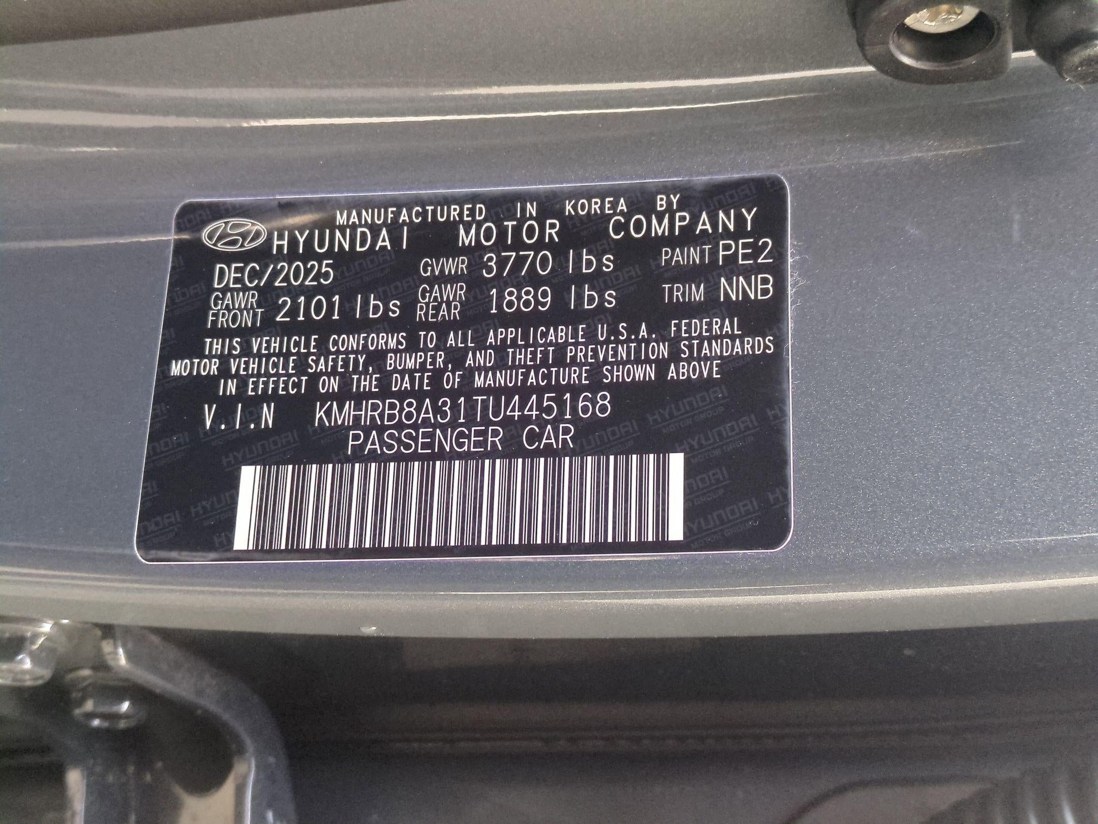 2026 Hyundai Venue SE