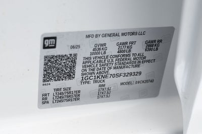 2025 Chevrolet Silverado 2500 HD LT