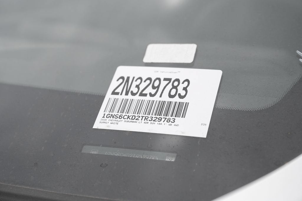 2026 Chevrolet Suburban LT