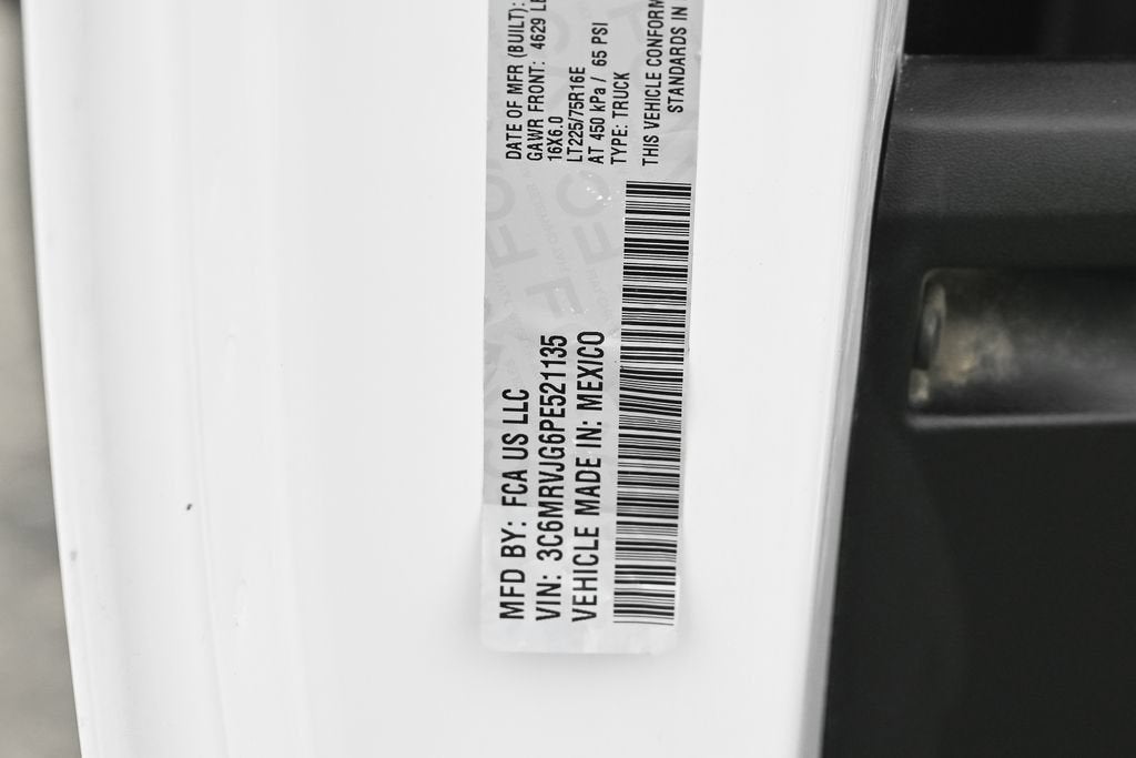 2023 RAM ProMaster Cargo Van NA