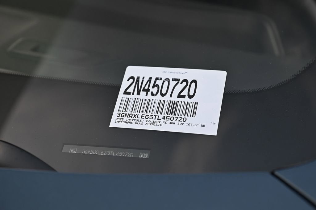 2026 Chevrolet Equinox RS