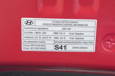 2021 Hyundai Kona SEL Plus