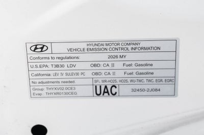 2026 Hyundai Elantra SEL Sport