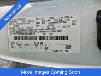 2022 Ford Super Duty F-250 SRW XL