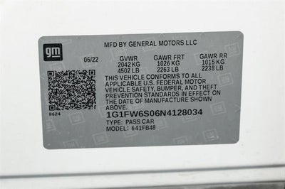 2022 Chevrolet Bolt EV 1LT