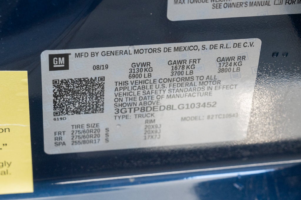 2020 GMC Sierra 1500 SLT