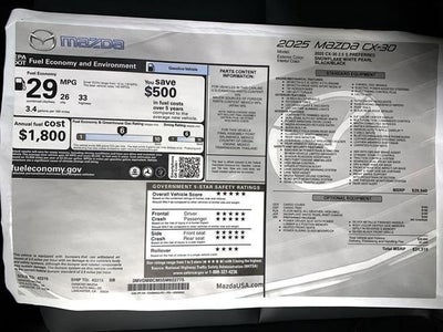 2025 Mazda Mazda CX-30 2.5 S Preferred AWD
