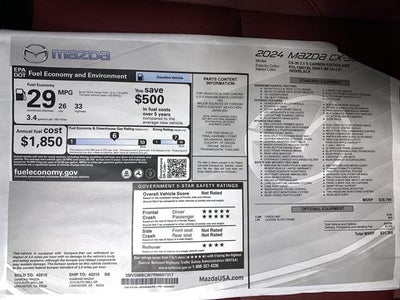 2024 Mazda Mazda CX-30 2.5 S Carbon Edition AWD