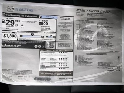 2025 Mazda Mazda CX-30 2.5 S Preferred AWD