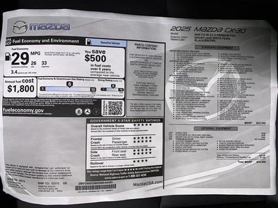 2025 Mazda Mazda CX-30 2.5 S Premium AWD